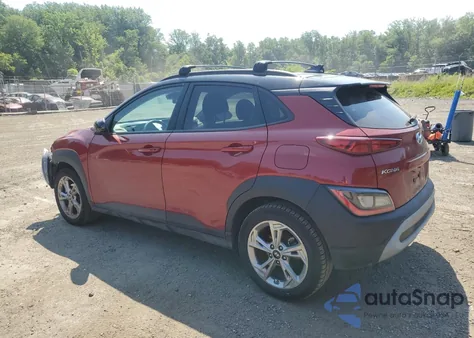 2022 Hyundai Kona Sel из США, поврежденный, VIN KM8K62AB7NU918049